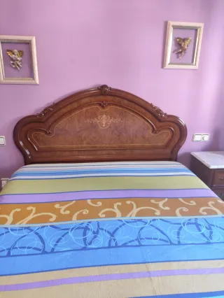 Cabecero Cama Matrimonio 135cm Madera