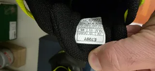 Zapatillas Asics Padel Negras/Amarillas