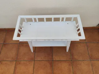 Mesa auxiliar Ikea Lantliv blanca