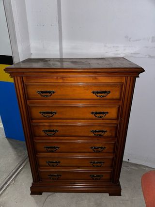 Conjunto dormitorio 3 piezas madera