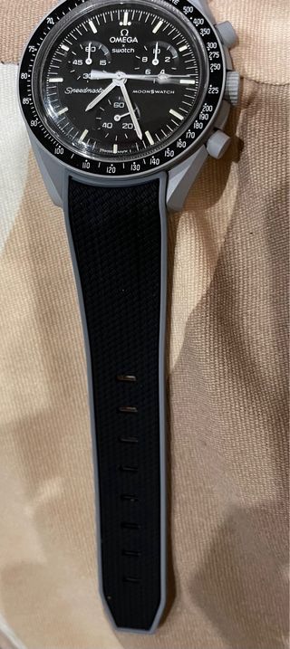 Correa de reloj compatible con Moonswatch x omega