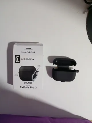 Funda Cellularline AirPods Pro 3 Negra