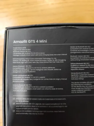 Amazfit GTS 4 mini Smartwatch