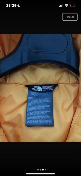 Chaqueta The North Face Amarilla