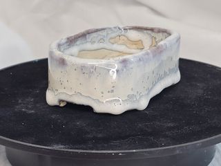 Ref. CRI0002 · Maceta esmalte cristalizado