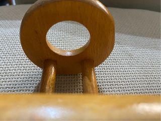 PERCHERO VINTAGE DE PARED ITALIA AÑOS 70 MADERA