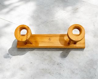 PERCHERO VINTAGE DE PARED ITALIA AÑOS 70 MADERA