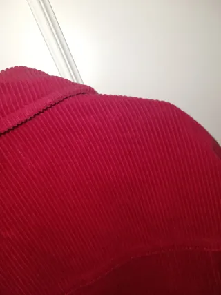 Chaqueta Zara Pana Oversize Roja