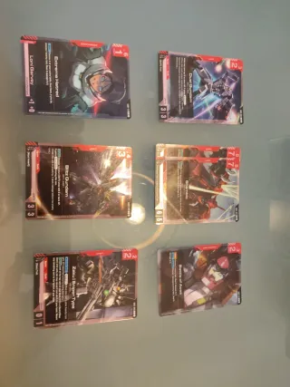 Cartas Gundam TCG Raras GD01 Newtype Rising