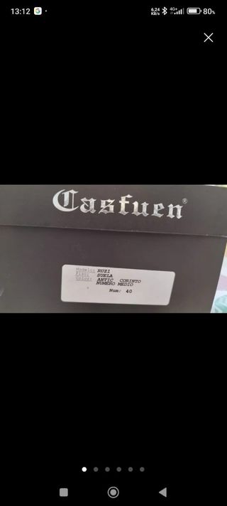 Mocasines Casfuen Piel Marrón