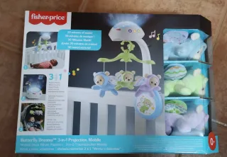 Móvil Proyector Fisher-Price Butterfly Dreams