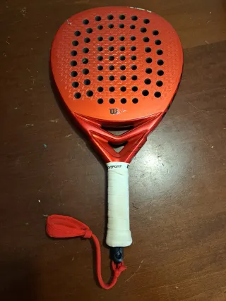 Racchetta Wilson Padel Rossa edizione pro