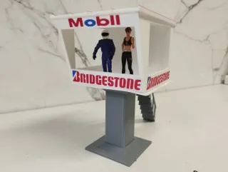 Decoración Scalextric-slot, Torre VIP