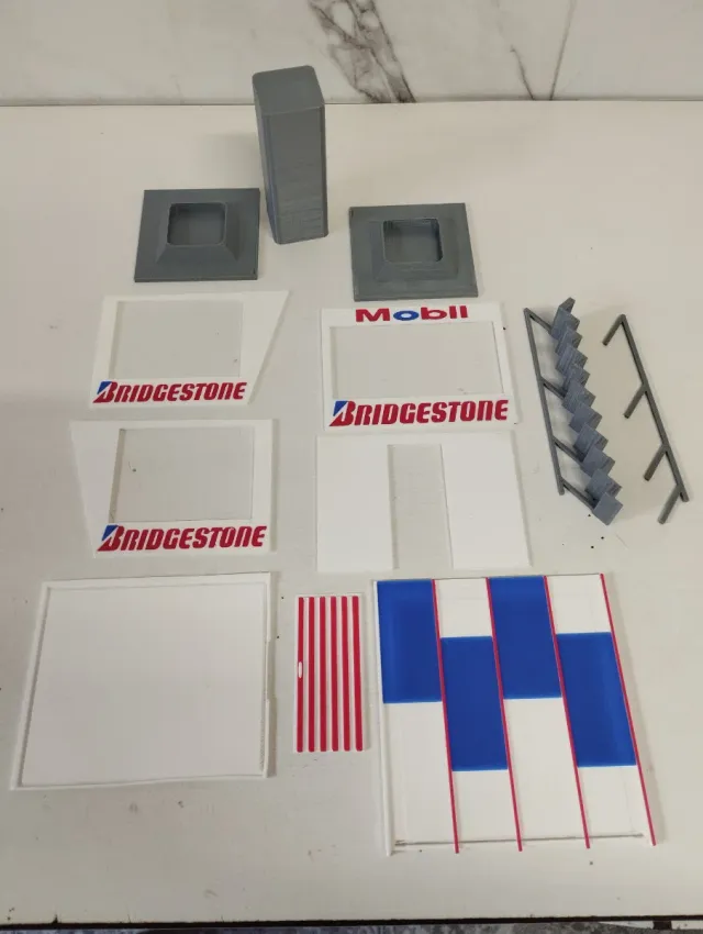 Decoración Scalextric-slot, Torre VIP