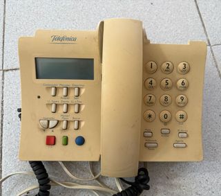 Teléfono Domo Telefonica Beige