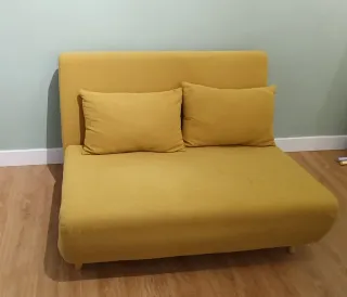 Sofá Cama Mostaza 2 Plazas