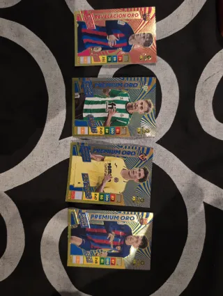 Cromos Adrenalyn premium Oro