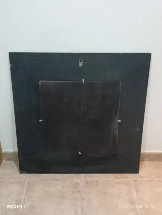 Espejo Madera Sol y Luna Grande