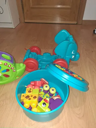 Lote Juguetes Elefante y Caracol Fisher-Price