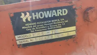 Rotovator HOWARD 1.85mts