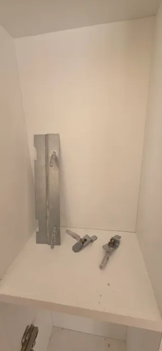 Mueble de baño blanco