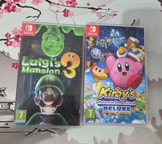 Luigi's Mansion 3 y Kirby's Return to Dream Land