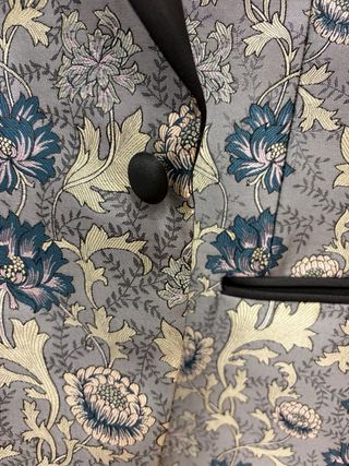 Americana para hombre tipo "Jacquard Shawl Blazer"