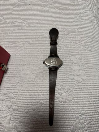 Reloj Uno de 50 Mujer Marrón y Blanco