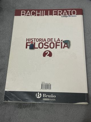 Historia de la Filosofía 2 Bachillerato