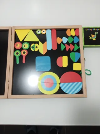 Maletín magnético Eurokids Crazy Shapes