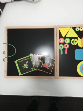 Maletín magnético Eurokids Crazy Shapes