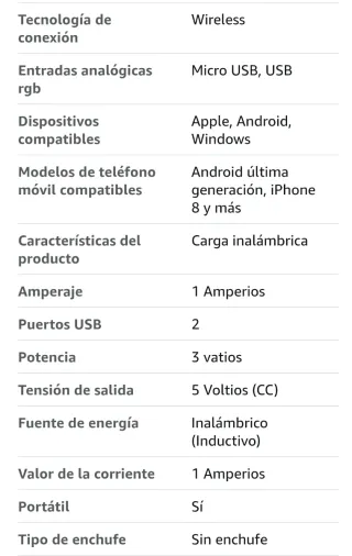 XD-Ontario Cargador Inalámbrico 5W con Altavoz 3W