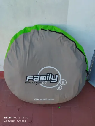 Tienda de campaña Quechua Family Seconds 4.2 XL