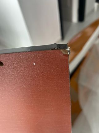 Mesa de salón moderna gris y negra