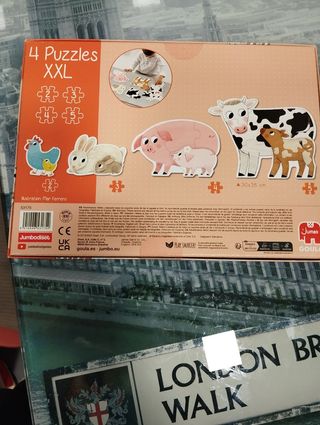 Puzzle 4 Puzzles XXL Goula Mar Ferrero