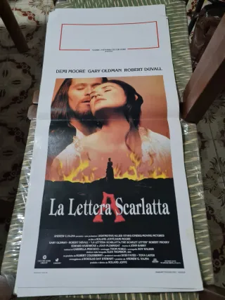 Locandina La Lettera Scarlatta 50x28 cm