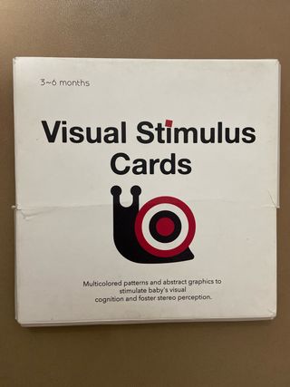 Tarjetas Estimulación Visual Bebé 3-6 Meses