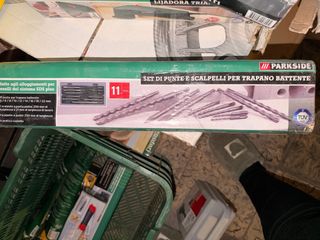 Set de Puntas y Cinceles Parkside SDS Plus