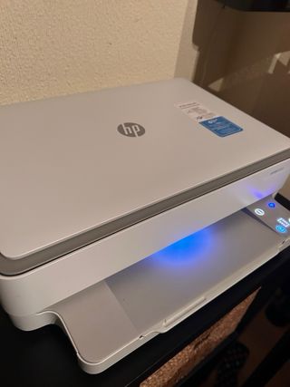 Stampante HP Envy 6000 Bianca + plastificatrice
