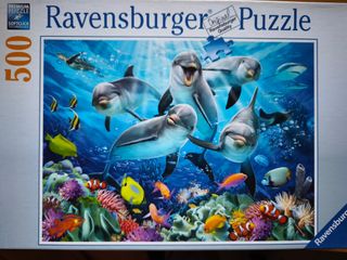 Puzzle Ravensburger 500 piezas Delfines
