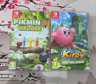 Pikmin 3 Deluxe + Kirby la Tierra Olvidada Switch