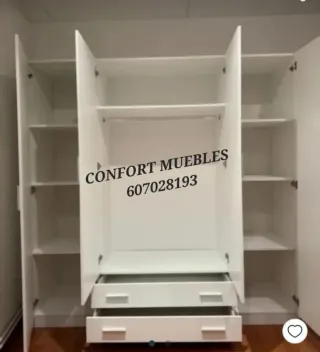 Armadi nuovi in legno spaziosi ed eleganti con 2, 3 e 4 ante