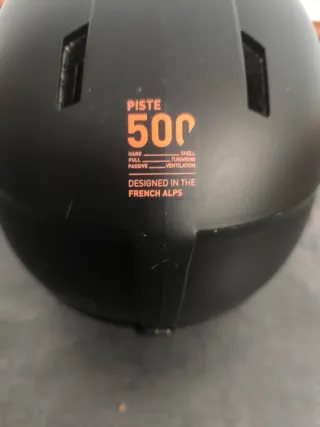 Casco de esquí Wedze negro