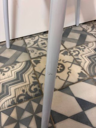 Trona convertible blanca