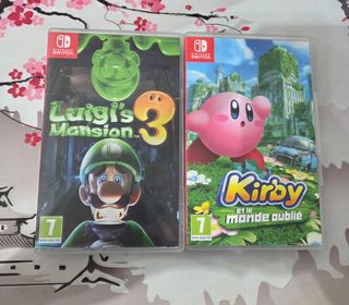 Luigi's Mansion 3 + Kirby y la Tierra Olvidada