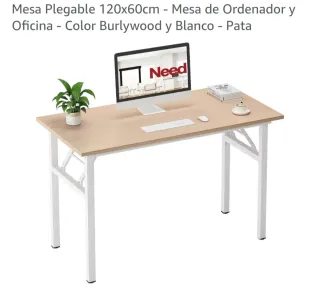Mesa Escritorio Plegable Moderna