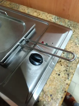 Freidora acero inoxidable