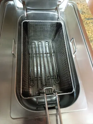 Freidora acero inoxidable