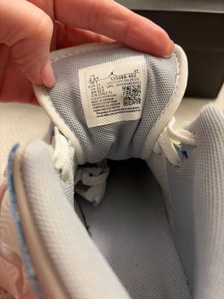 Nike Jordan Talla 34 Azul/Blanco