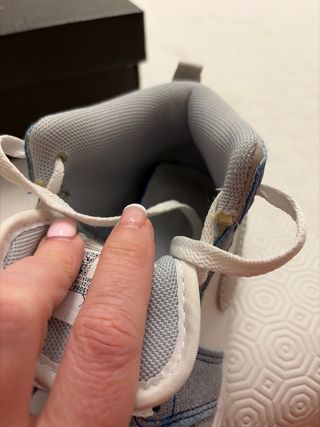 Nike Jordan Talla 34 Azul/Blanco